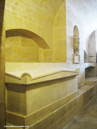 Victor Hugo's tomb in Patheon's Crypt