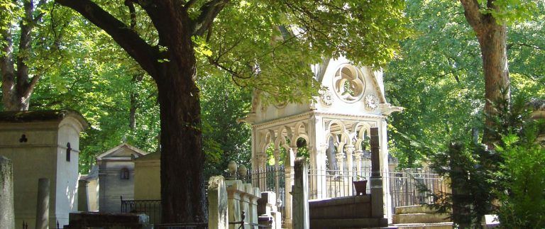 Pere Lachaise Cemetery in Paris
