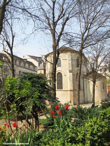 Chevet of Saint Julien le Pauvre Church