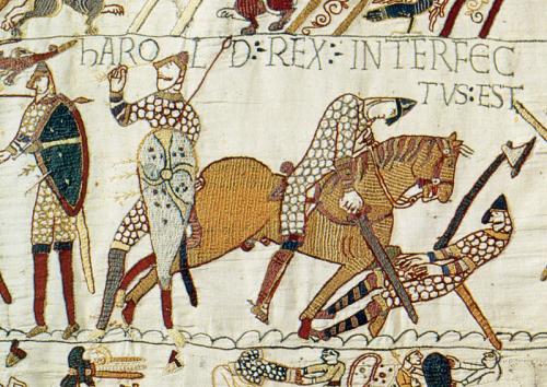 Bayeux Tapestry - Harold dead