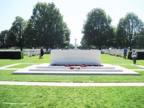 Bayeux CWGC War Cemetery Stone of Remembrance