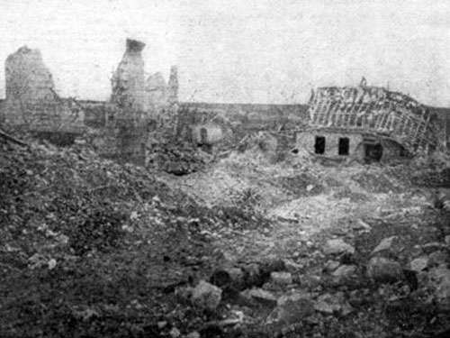 La Targette Czechoslovakian Memorial - Capture of Carency aftermath 1915