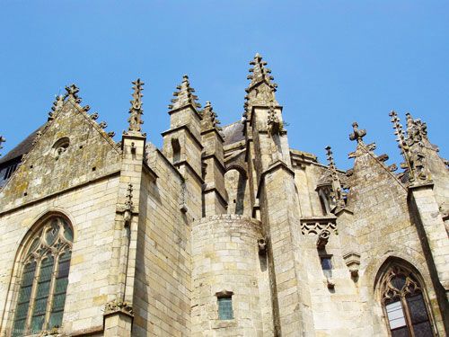 Saint Malo Church in Dinan