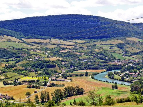 La Gaufresenque and river Tarn