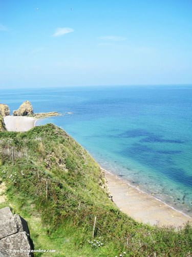 Pointe du Hoc - Pointe du Hoc and Beach