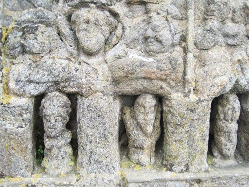 Rotheneuf Carved Rocks - Chapel of Saint-Budoc overlooking the Paradise Chasm