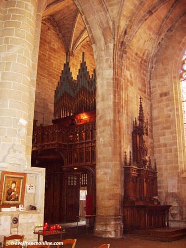 Saint Malo Church in Dinan