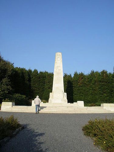Obelisk in the New Zealand Memorial Park