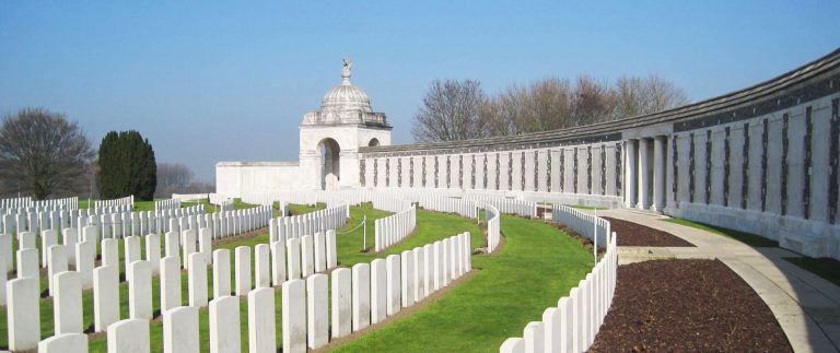 Tyne Cot Cemetery on Passchendaele Ridge