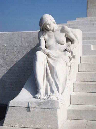 Vimy Ridge Canadian National Memorial - Mourning Mother
