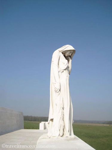Vimy Ridge Canadian National Memorial - Mother Canada