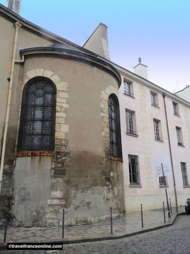 Manufacture des Gobelins chapel today today - underground Bievre