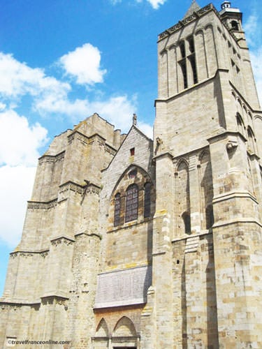 Saint-Samson Cathedral main facade in Dol de Bretagne