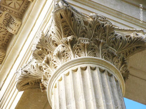 Ornate capital - Glanum