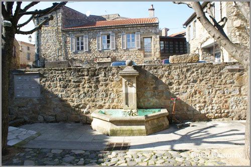 Fountain in Montpeyroux