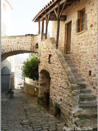 Montpeyroux village house