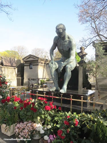 Montmartre Cemetery - Jean Bauchet's grave