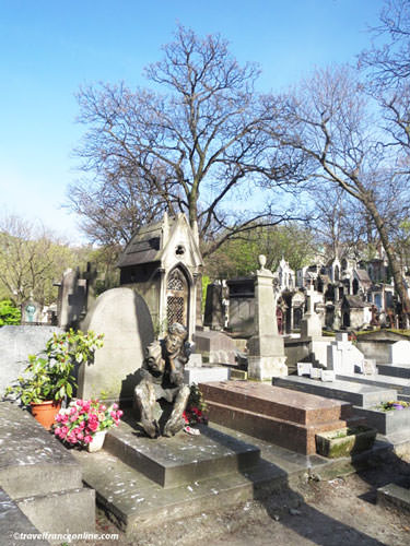 Montmartre Cemetery - Dancer Vaslav Nijinsky's grave