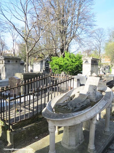 Montmartre Cemetery - Painter Andre Charron's grave