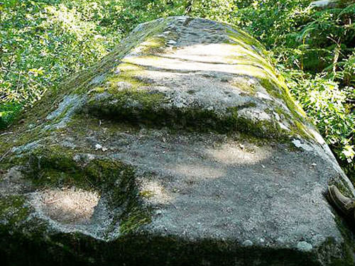 Pierre aux Neuf Gradins - Platform or altar?