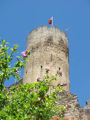 Keep of the castle of Najac