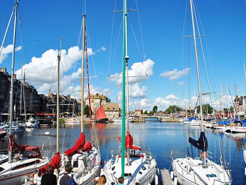 Honfleur Vieux Bassin and Lieutenance