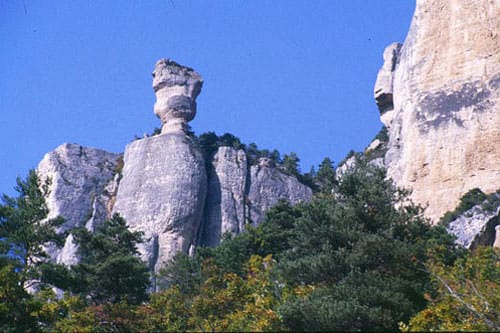 Cheminée de Fée - Gorges de la Jonte