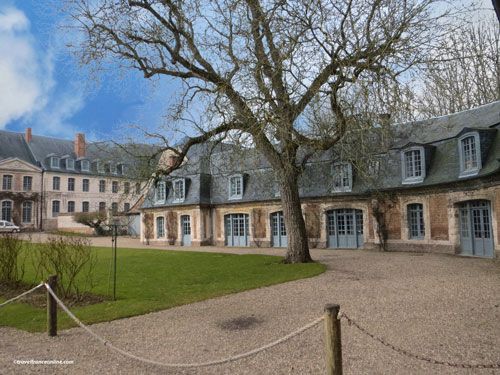Abbaye de Valloires - Main courtyard