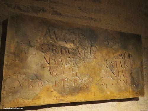 Gallo-Roman inscriptions recovered on the site of the Castle of the Dukes of Brittany in Nantes