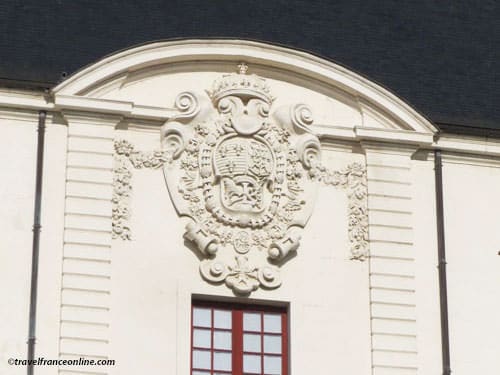 Castle of the Dukes of Brittany in Nantes - coat of arms