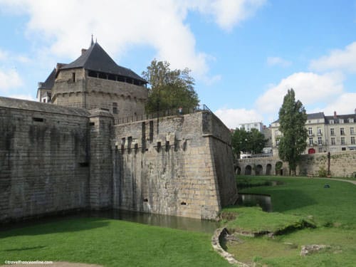 Castle of the Dukes of Brittany in Nantes - fortifications