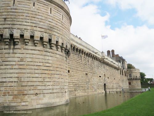 Castle of the Dukes of Brittany in Nantes - 15th century fortifications