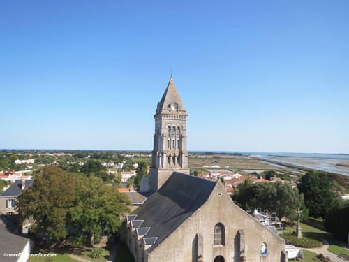Ile de Noirmoutier - St Philbert Church in Noirmoutier-en-l'Ile