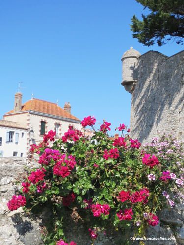 Ile de Noirmoutier - Entrance to the chateau de Noirmoutier