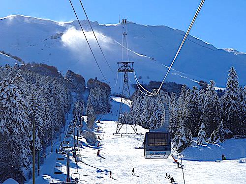 Telepherique du Plomb du Cantal in Le Lioran ski resort