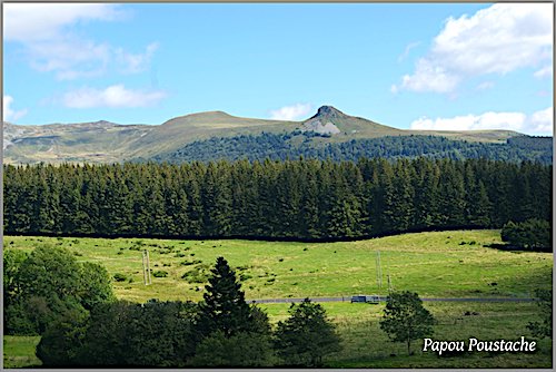 Les Monts Dore ancient volcanoes
