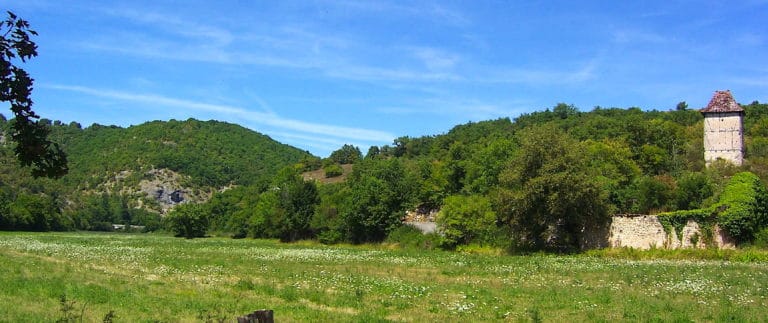 Saint-Cernin du Causse in the Lot