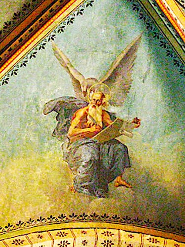 Saint-Cernin du Causse church - Henri Petit's fresco