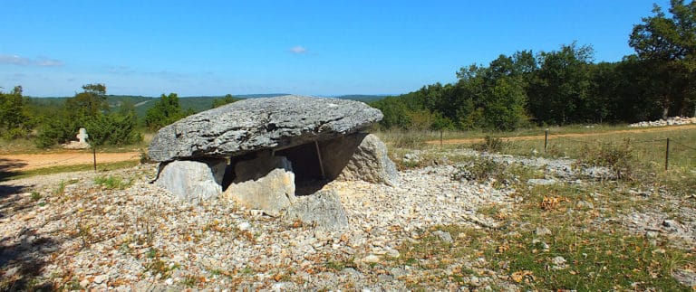 Dolmen du Pech-Laglayre in Grealou - Lot
