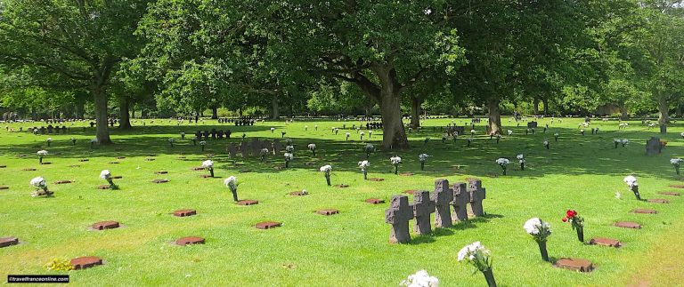 La Cambe German war Cemetery by Travel France Online