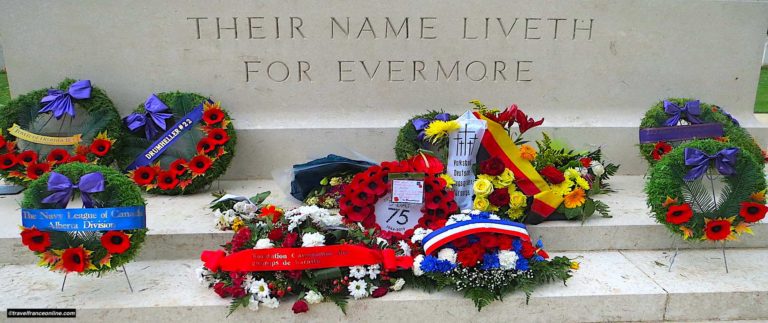 Bény-sur-mer Canadian War Cemetery near Juno Beach