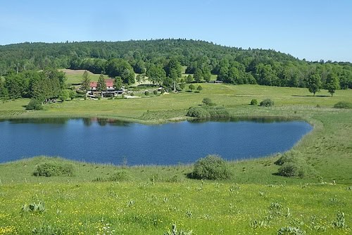Lac à la Dame in Franche-Comté