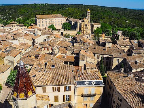 View from Duché d'Uzès