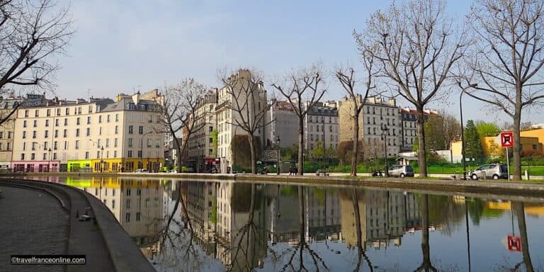 Canal Saint Martin, a historic waterway, spanning 4.5 kilometers, is a popular destination for river cruises