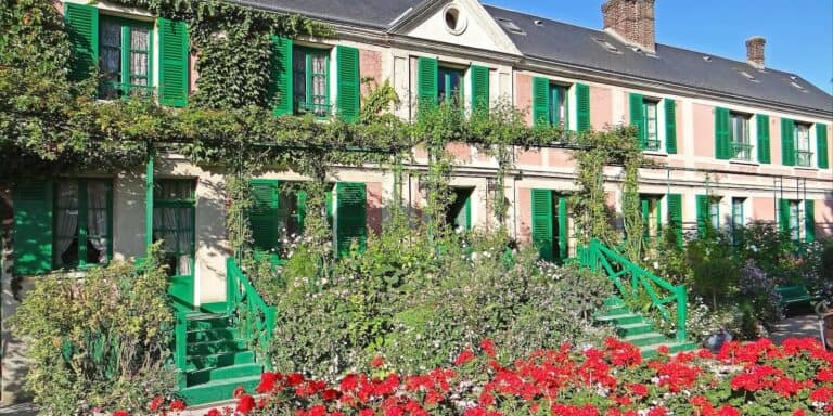 Maison de Monet in Giverny, the house and gardens the Impressionist Master transformed into a work of art and where he lived and painted for 43 years