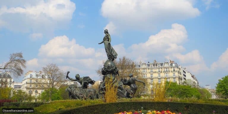 Place de la Nation with the Triumph of the French Republic sculptural group
