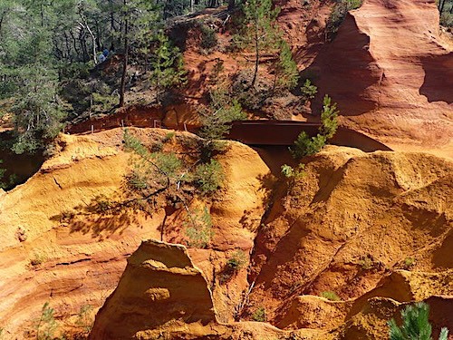 Sentier des Ocres in Roussillon