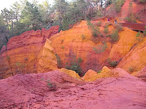 Sentier des Ochres in Roussillon