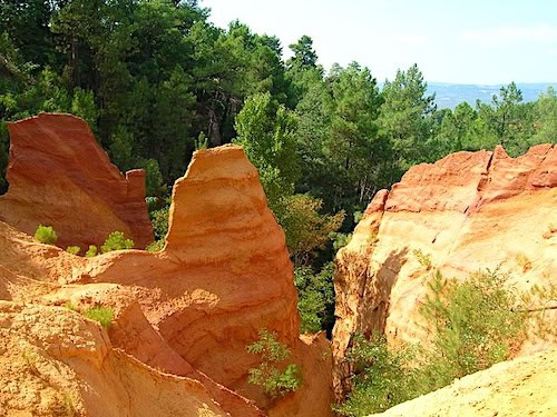 Sentier des Ocres in Roussillon