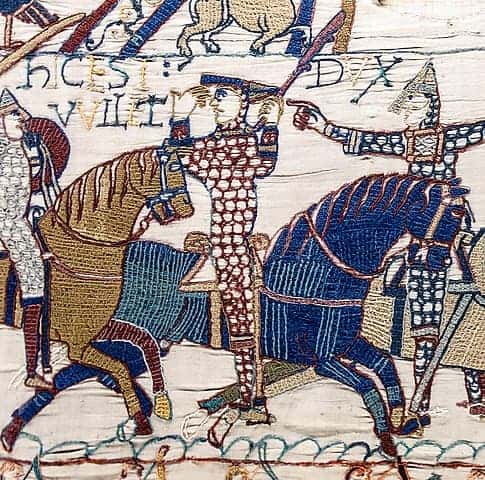 Bayeux Tapestry - Duke William on his horse